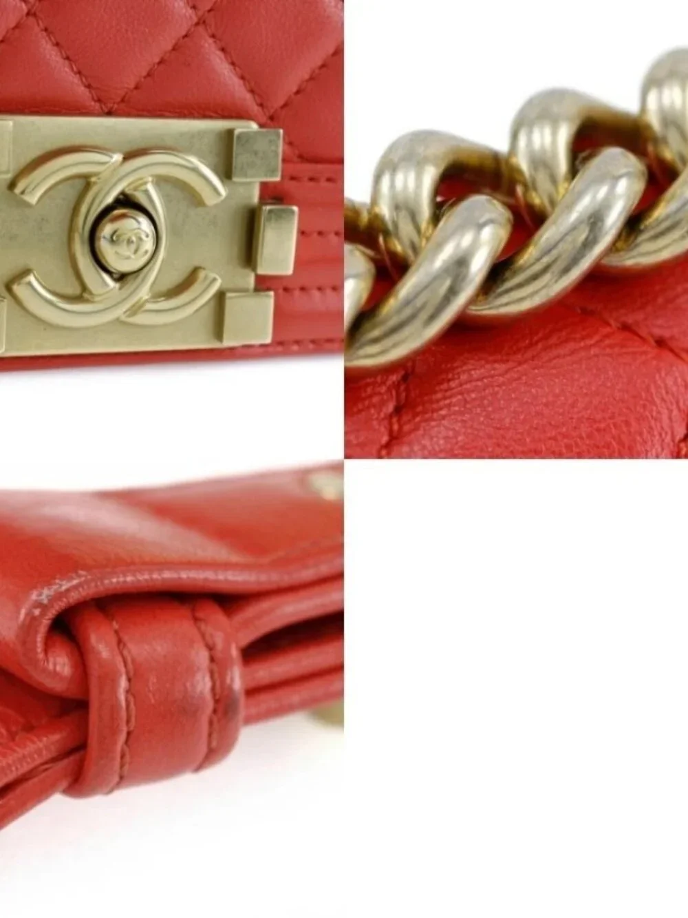 CHANEL ChainShoulder Shoulder Bag Boy chanel lambskin Women